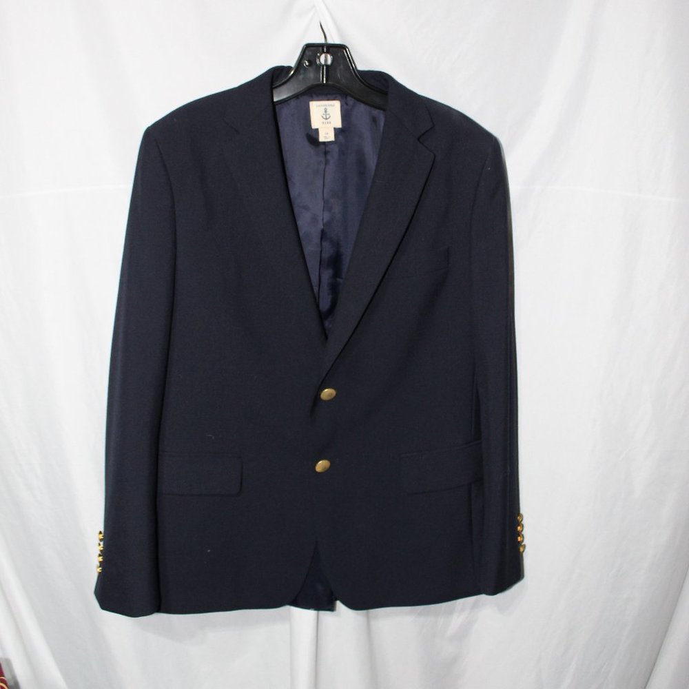 Lands' End Kids Navy Blazer